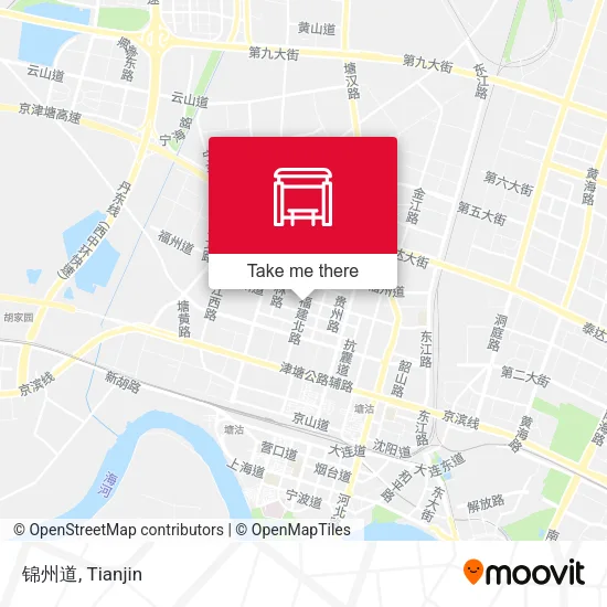 锦州道 map