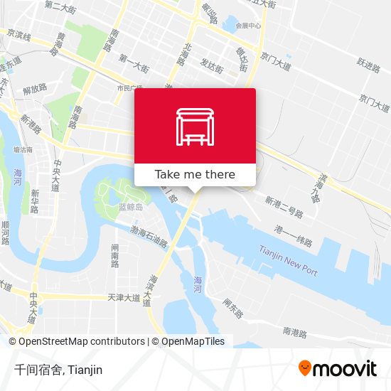 千间宿舍 map