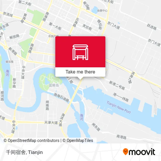 千间宿舍 map