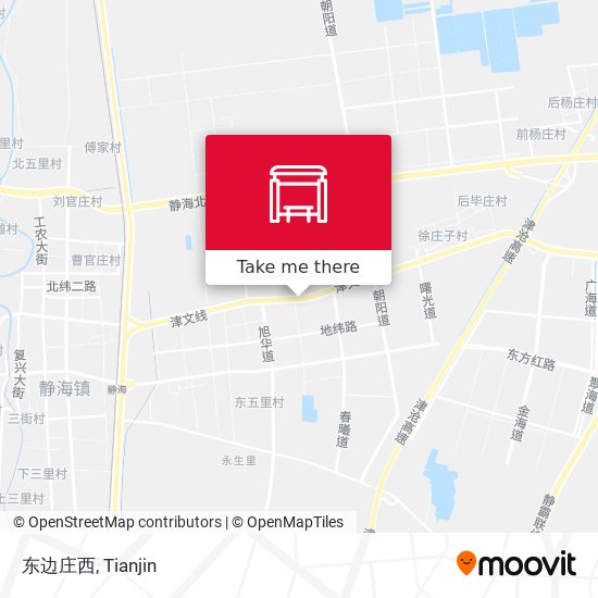 东边庄西 map