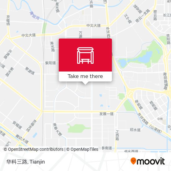 华科三路 map