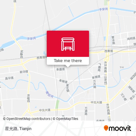 星光路 map