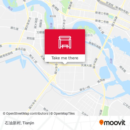 石油新村 map