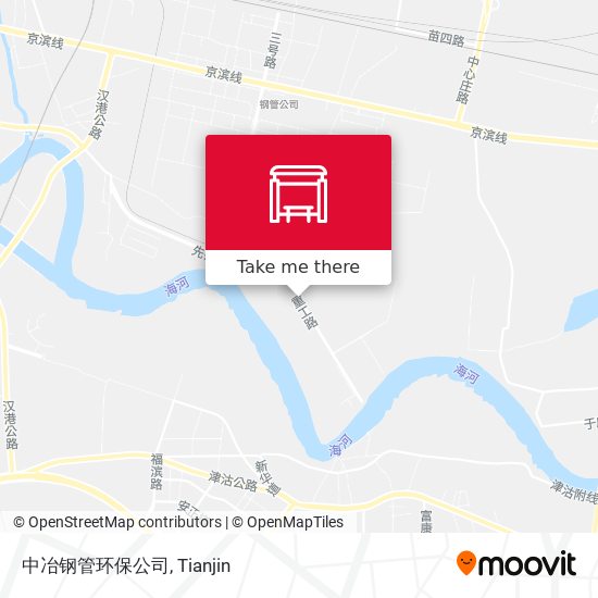 中冶钢管环保公司 map