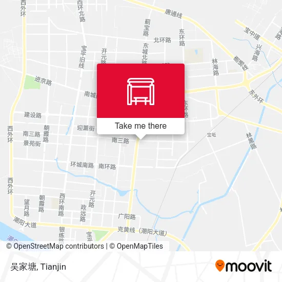吴家塘 map