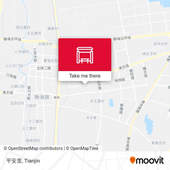 平安里 map