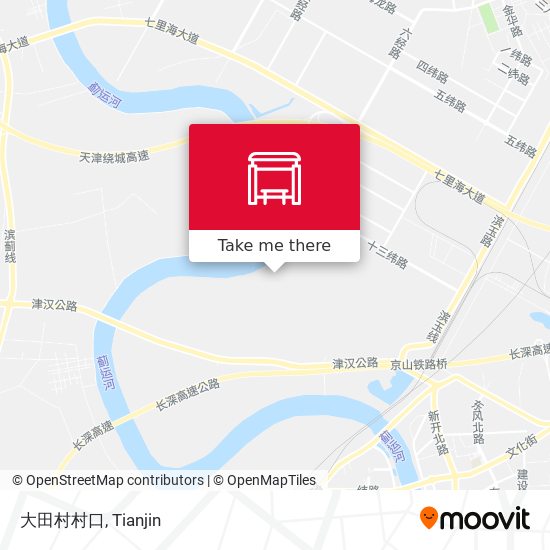 大田村村口 map