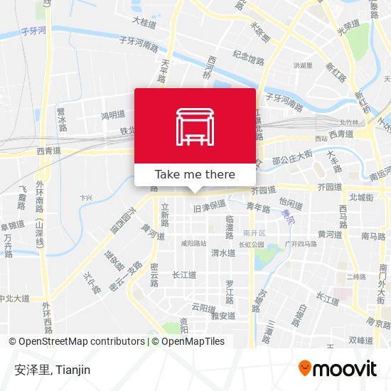 安泽里 map