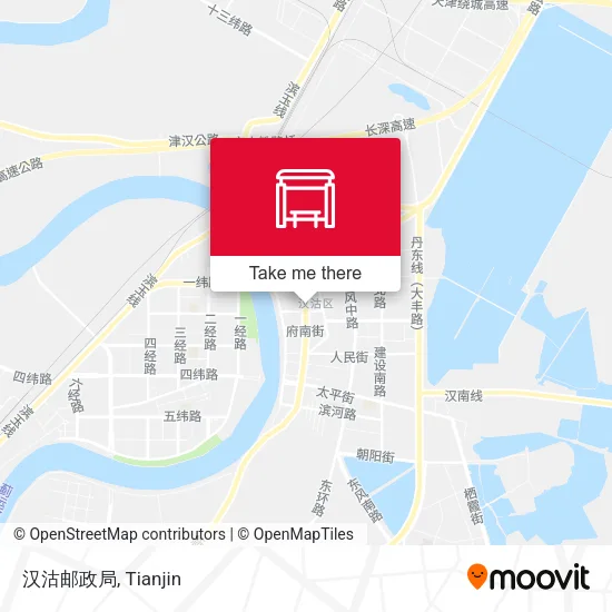 汉沽邮政局 map