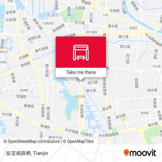 友谊南路桥 map