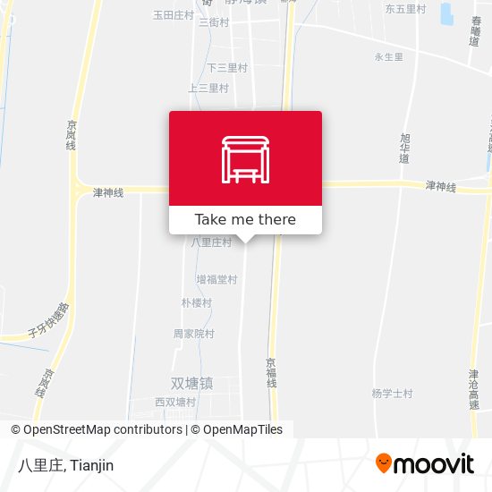 八里庄 map