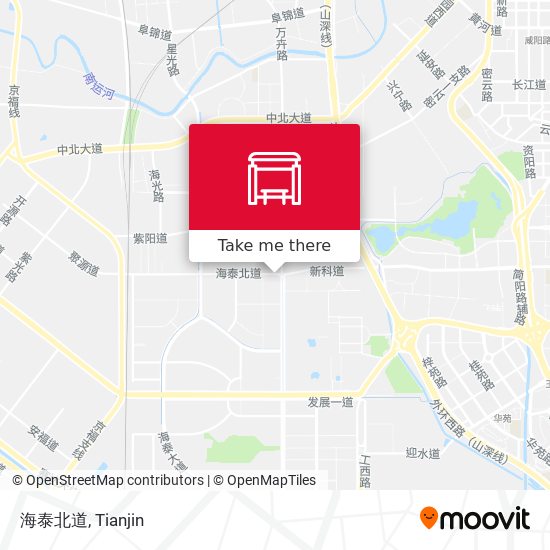 海泰北道 map