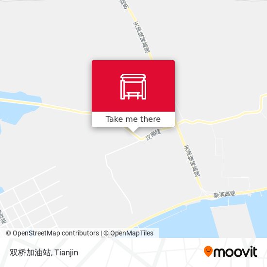 双桥加油站 map
