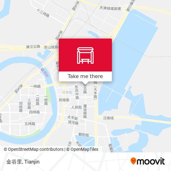 金谷里 map