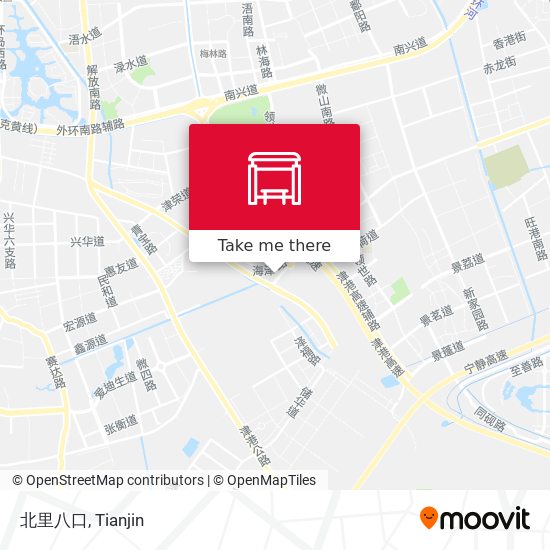北里八口 map