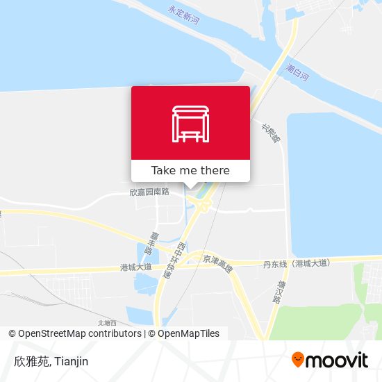 欣雅苑 map