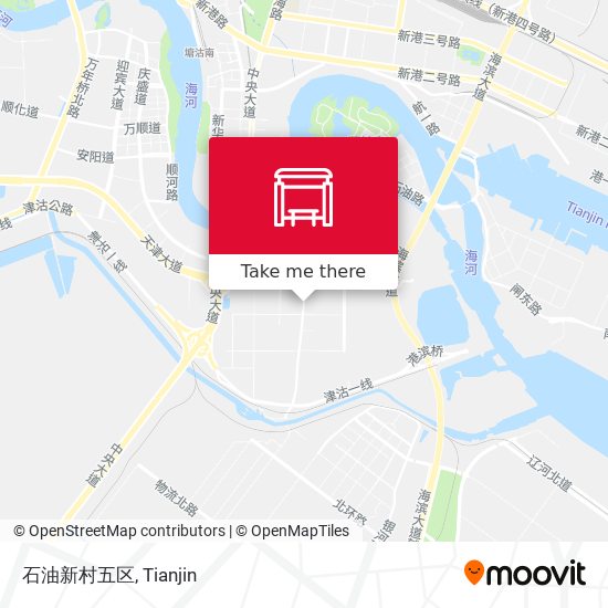 石油新村五区 map