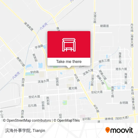 滨海外事学院 map
