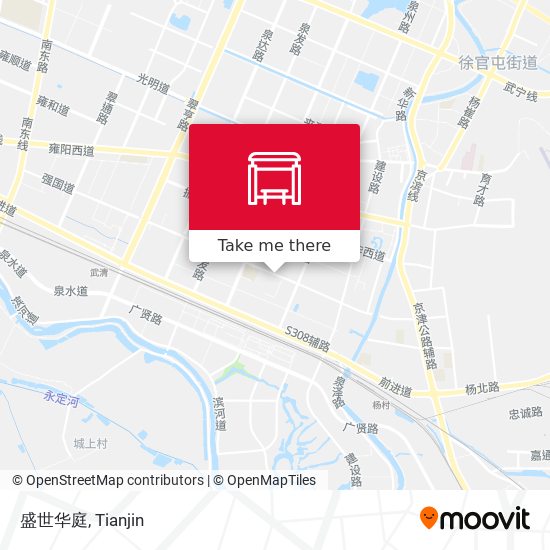 盛世华庭 map