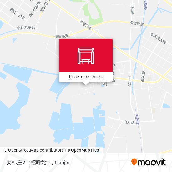 大韩庄2（招呼站） map