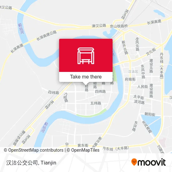 汉沽公交公司 map