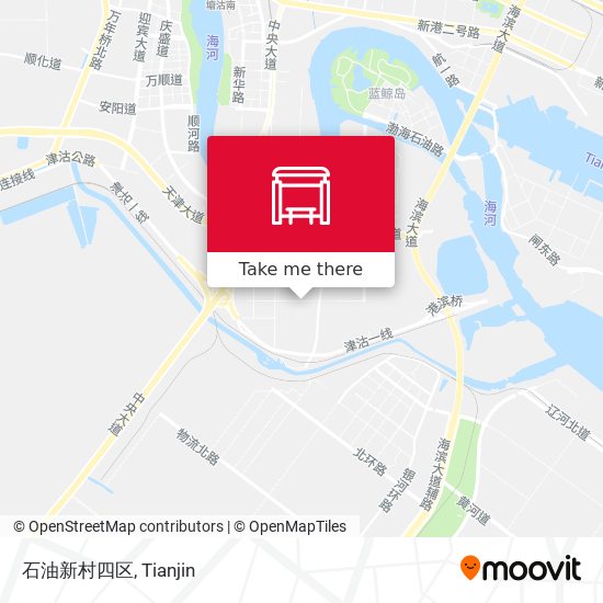 石油新村四区 map
