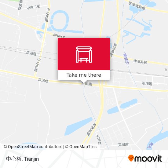 中心桥 map