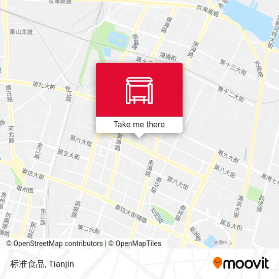 标准食品 map