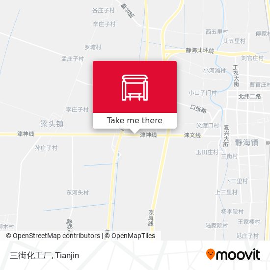 三街化工厂 map