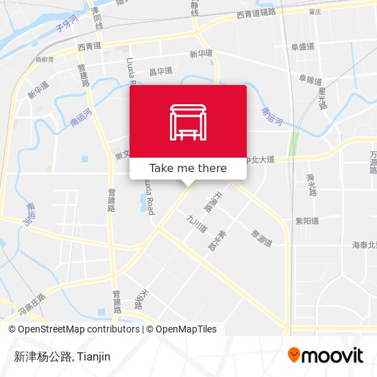 新津杨公路 map