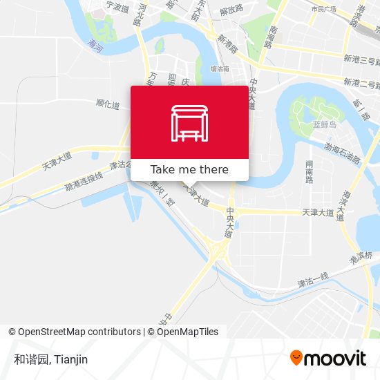 和谐园 map