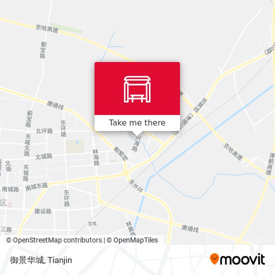 御景华城 map