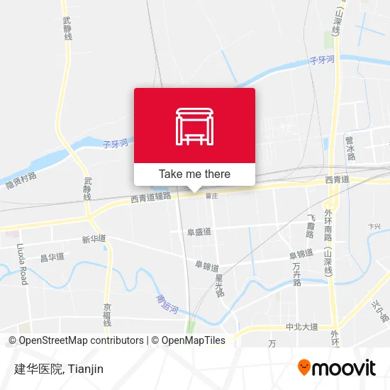 建华医院 map