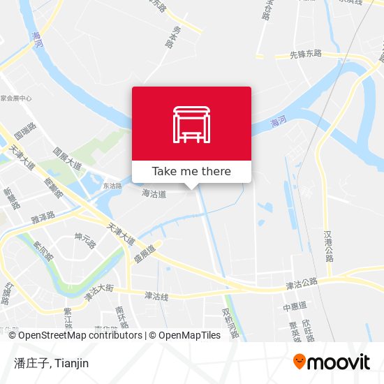 潘庄子 map