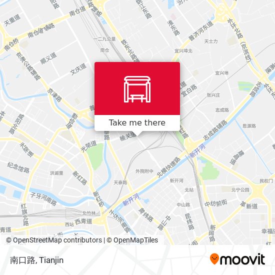 南口路 map