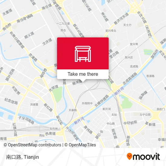 南口路 map