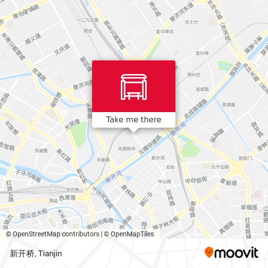 新开桥 map