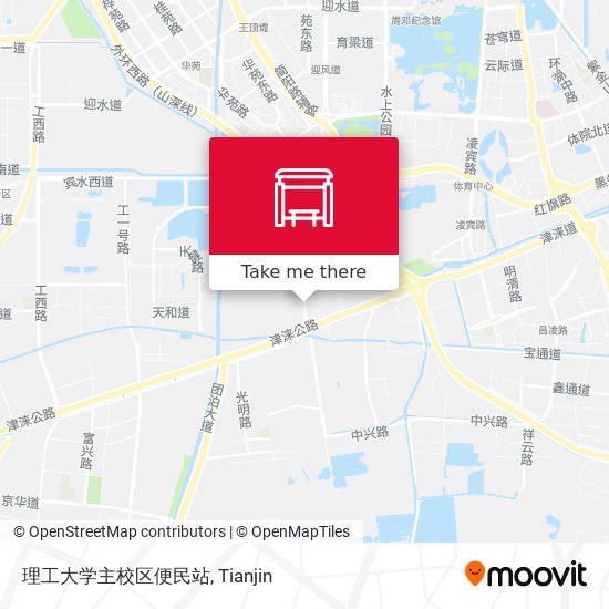 理工大学主校区便民站 map