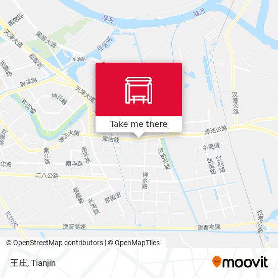 王庄 map