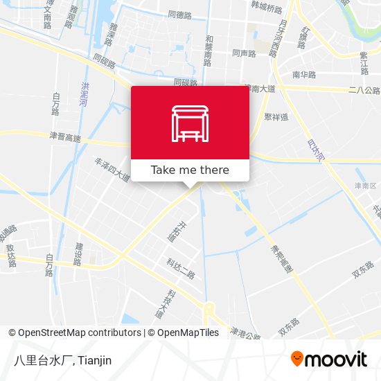 八里台水厂 map