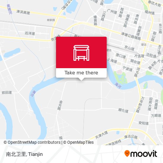 南北卫里 map