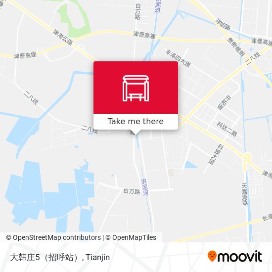 大韩庄5（招呼站） map