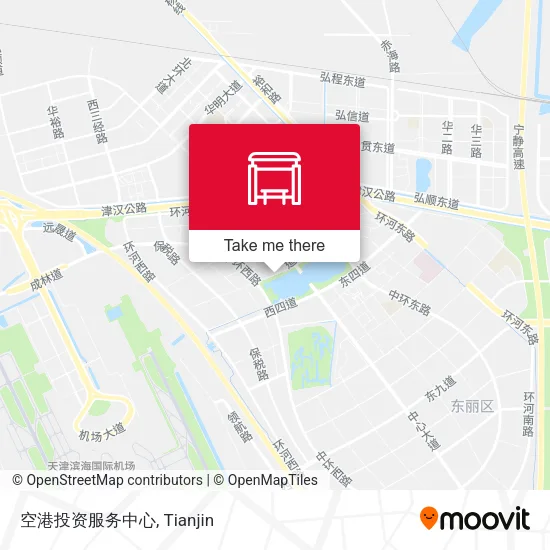 空港投资服务中心 map
