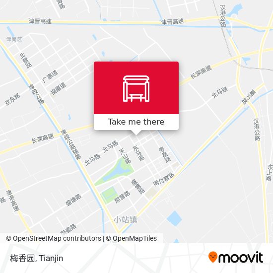 梅香园 map
