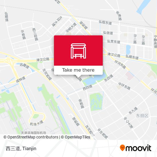 西三道 map