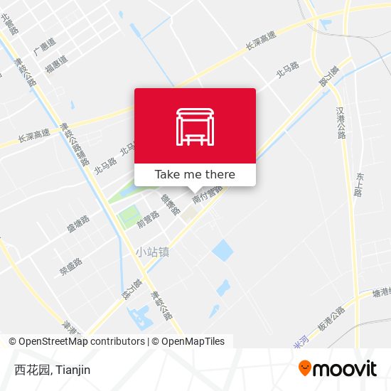 西花园 map