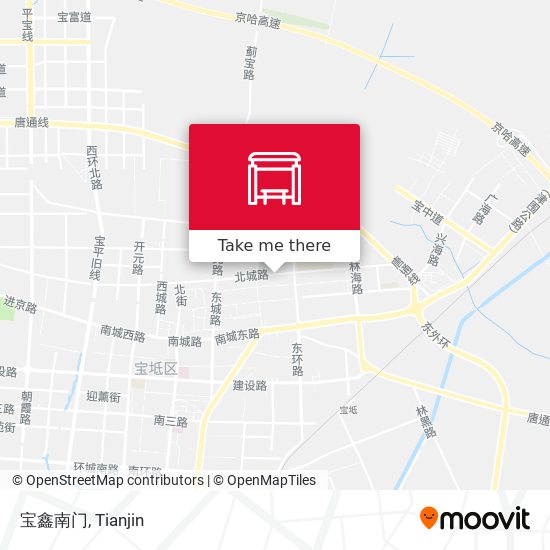 宝鑫南门 map