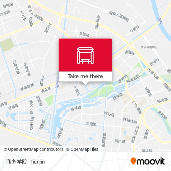 商务学院 map