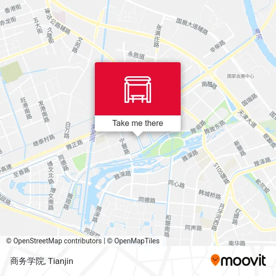 商务学院 map