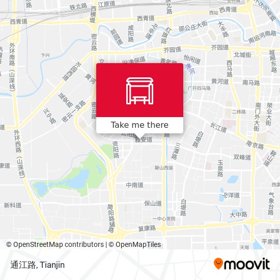 通江路 map